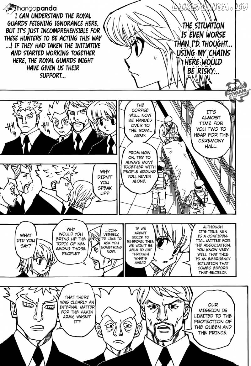 Hunter x Hunter, Chapter 359 image 10